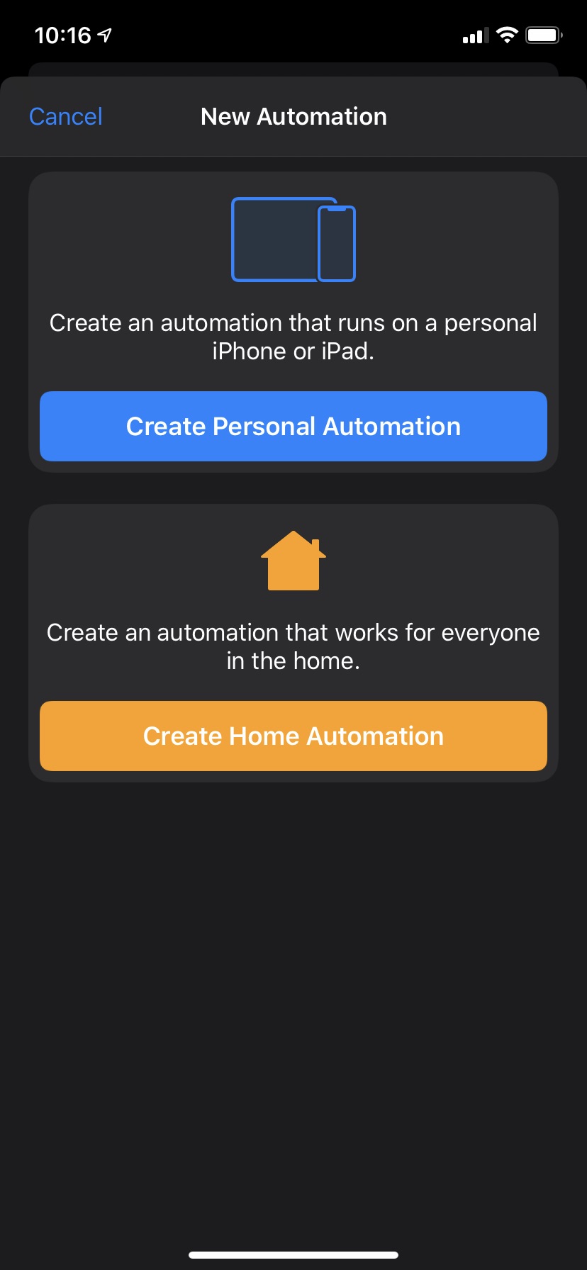 automation screenshot